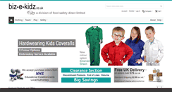 Desktop Screenshot of biz-e-kidz.co.uk